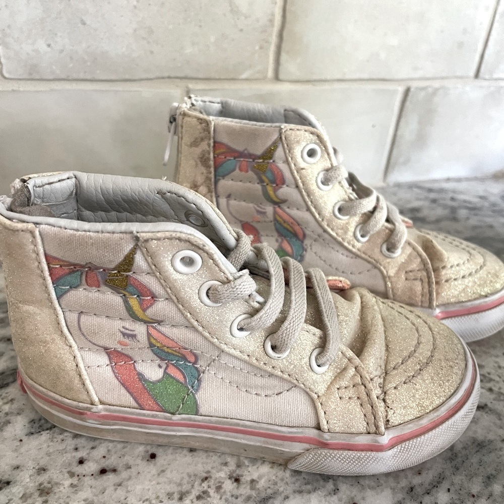 Unicorn Converse High Tops